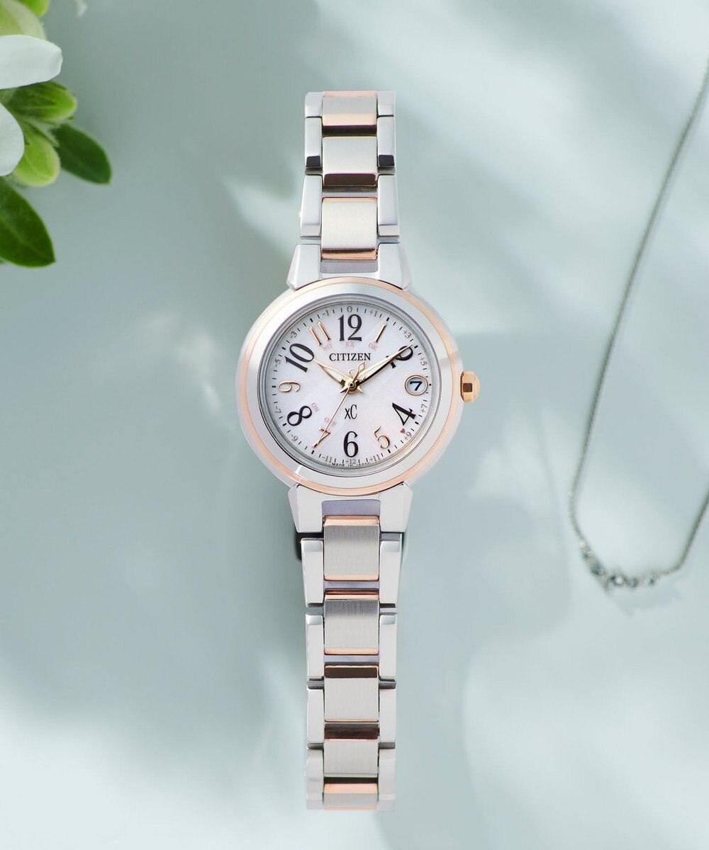 CITIZEN 【xC】エコ・ドライブ電波時計 ES9434-53X ワールドタイム  数字のインデックス 