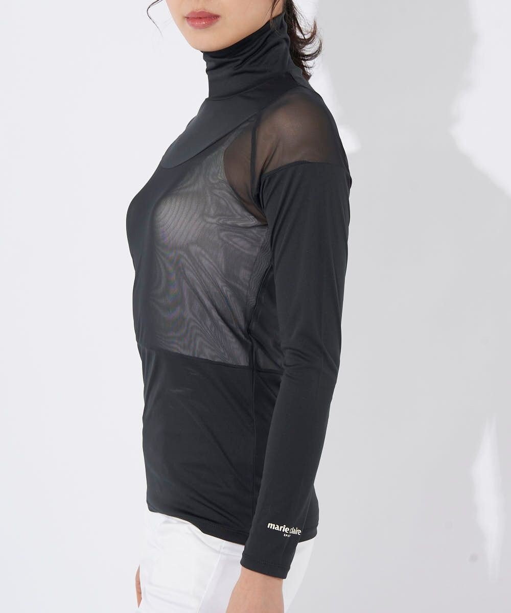 FILA GOLF／marie claire 【Marie claire sports】ハイネックメッシュアンダーシャツ 