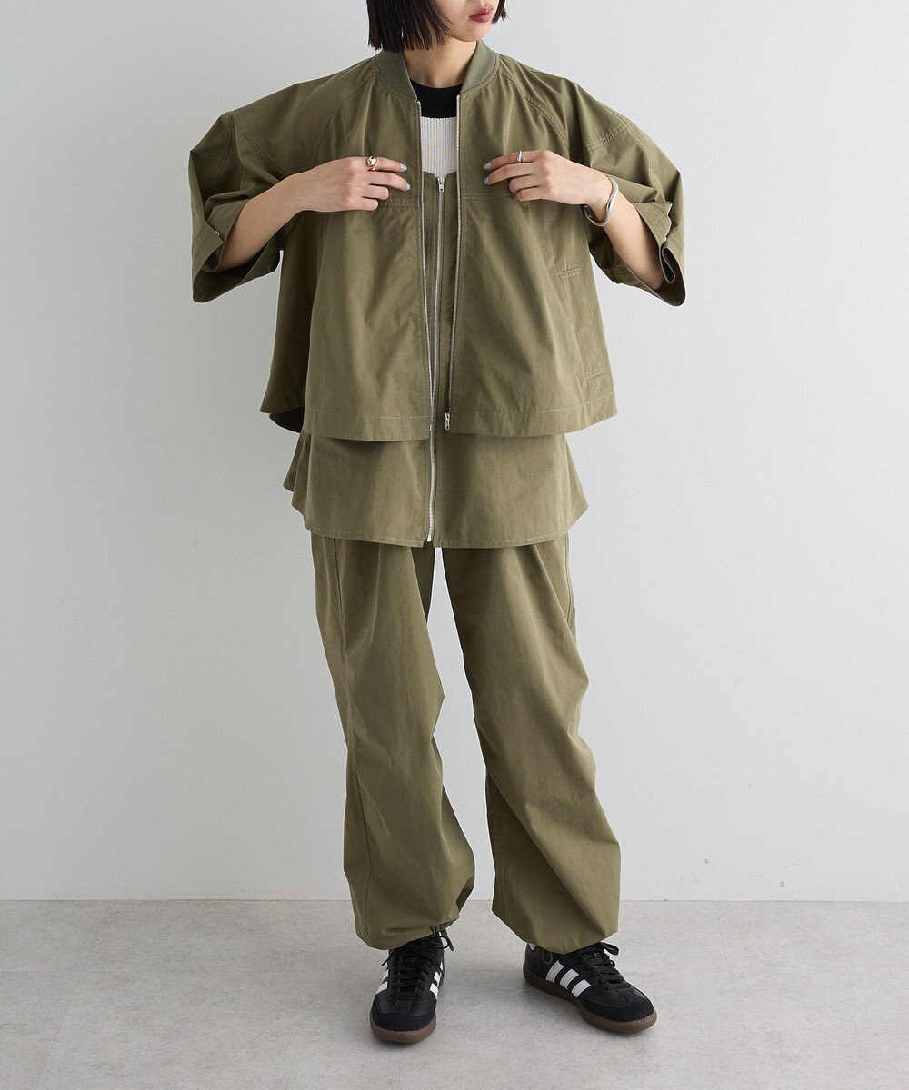 Green Parks フレアブルゾン 