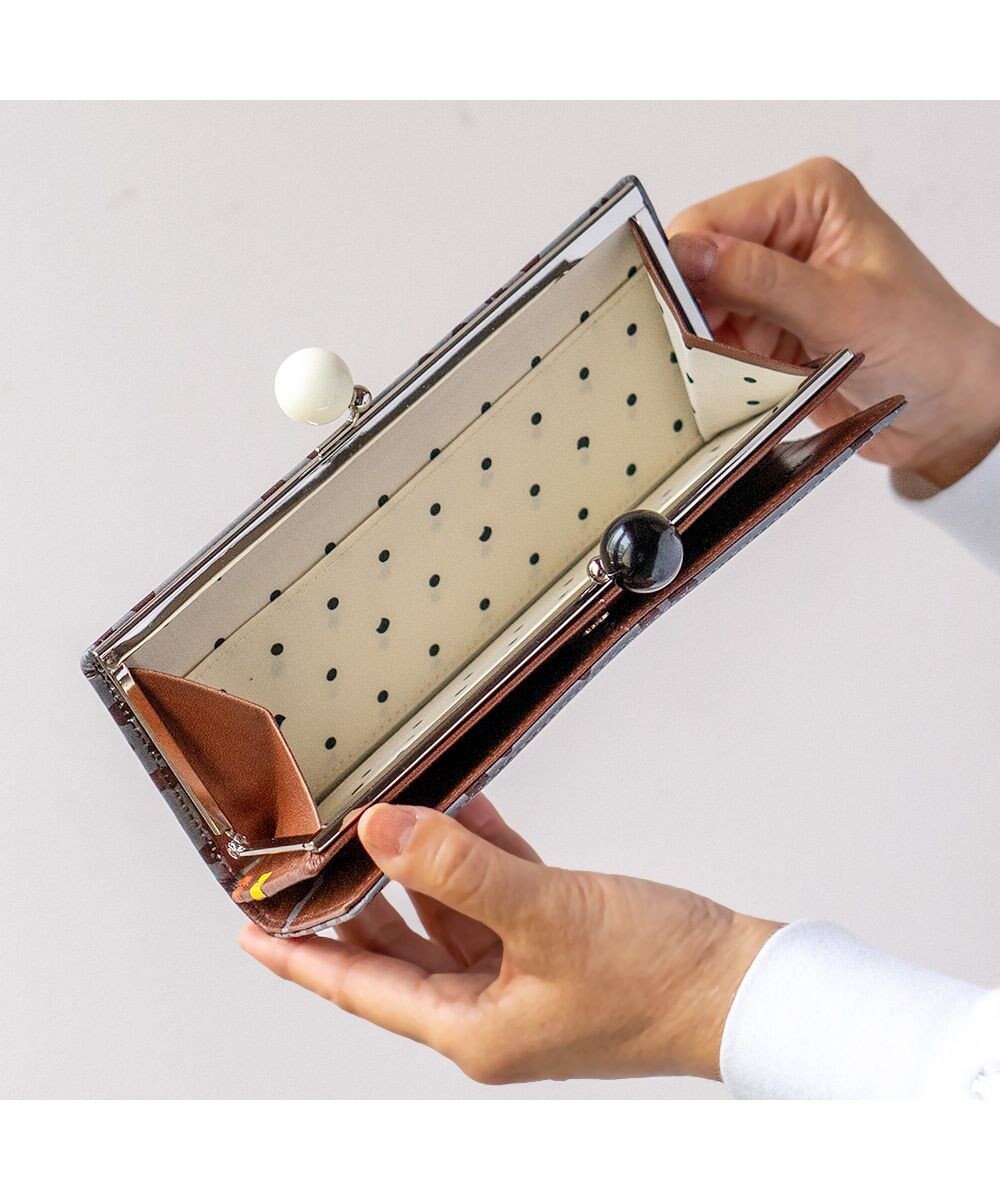 tsumori chisato CARRY ポルカドット 長財布 がま口 