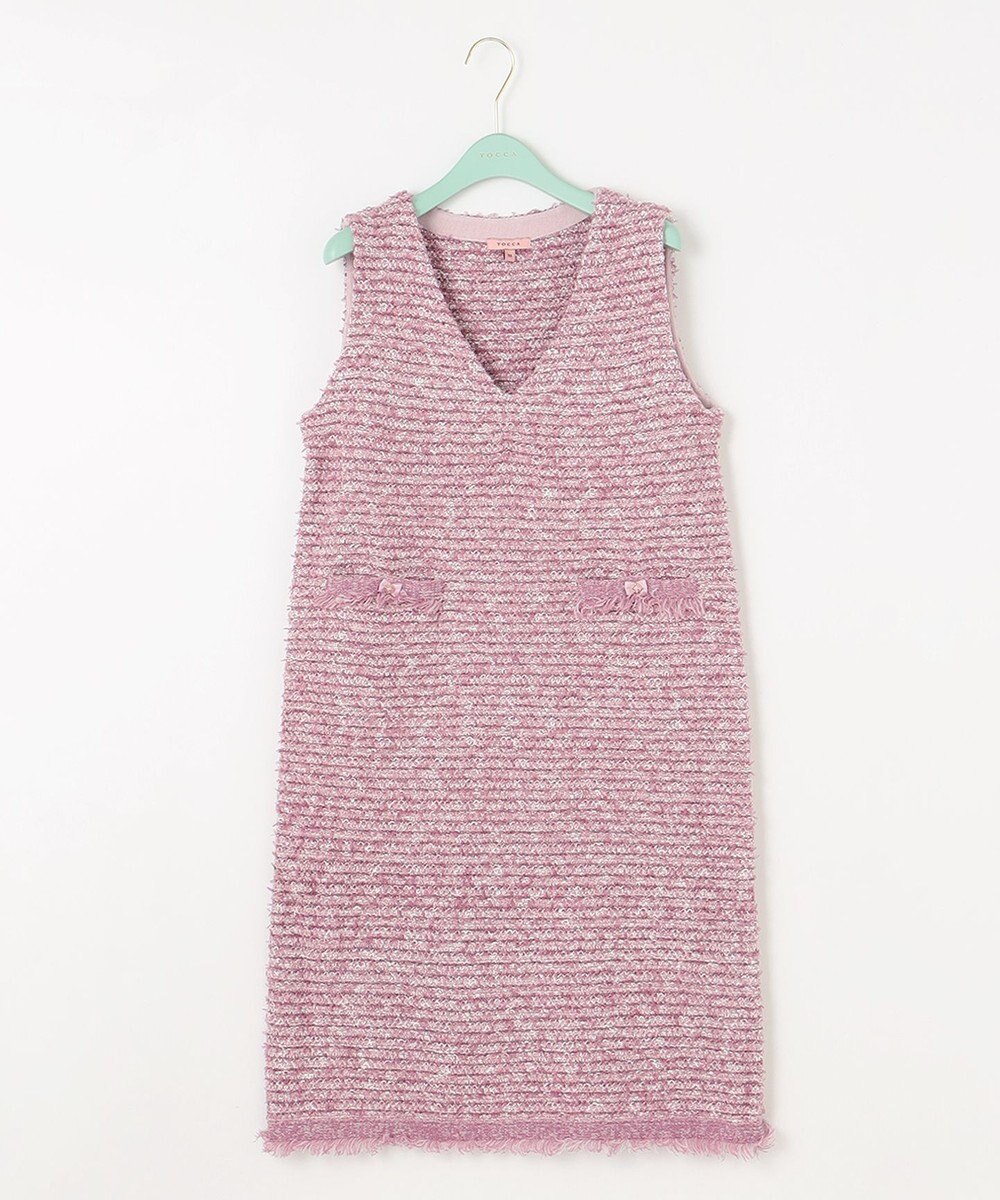 TOCCA 【洗える！】FONDU TWEED ドレス 