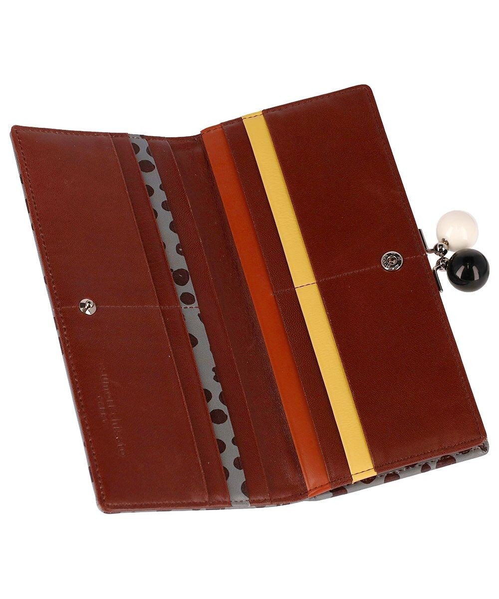 tsumori chisato CARRY ポルカドット 長財布 がま口 