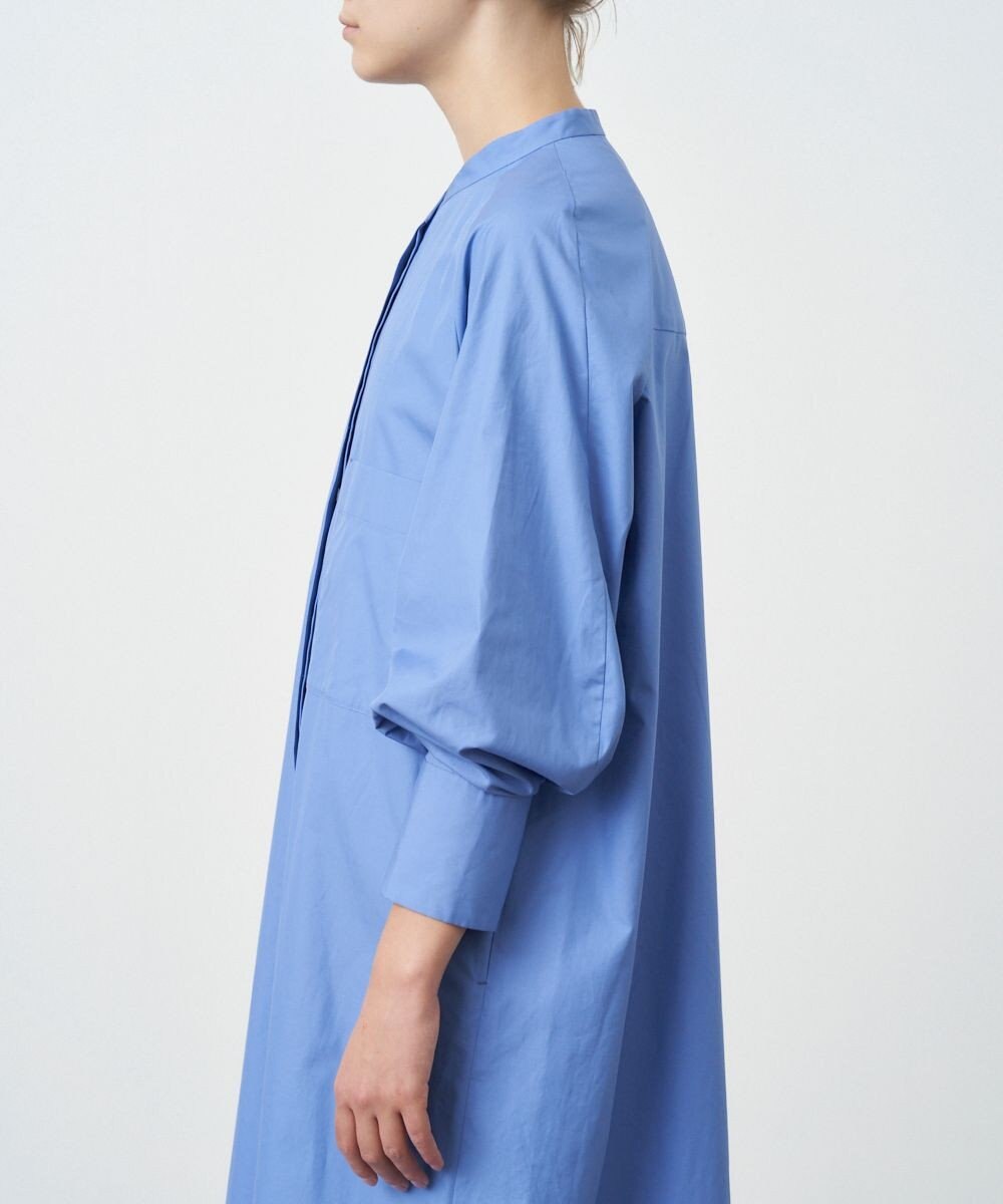 ATON SUVIN BROAD | バンドカラードレス 