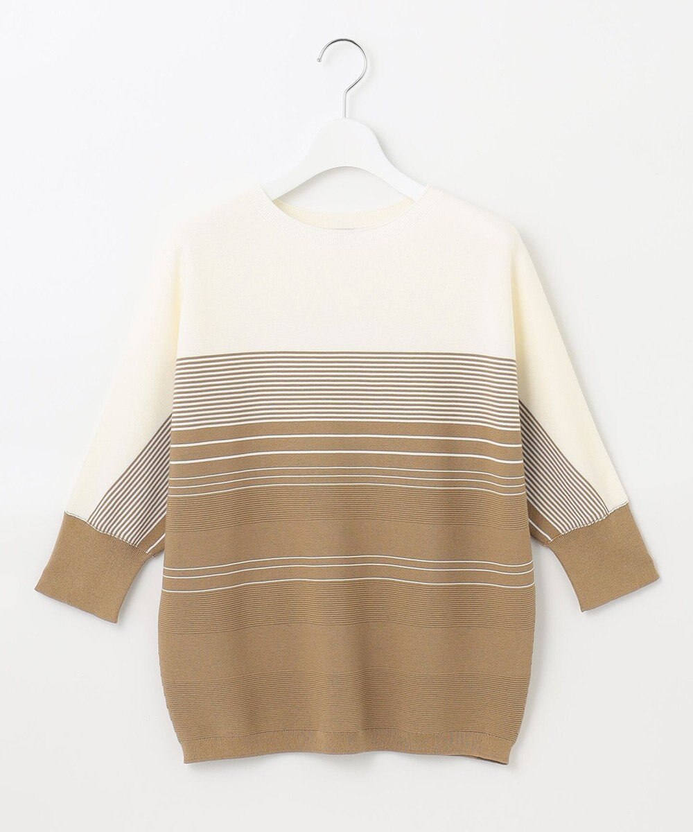 J.PRESS LADIES 【洗える】 ガータードルマンWG ニット 