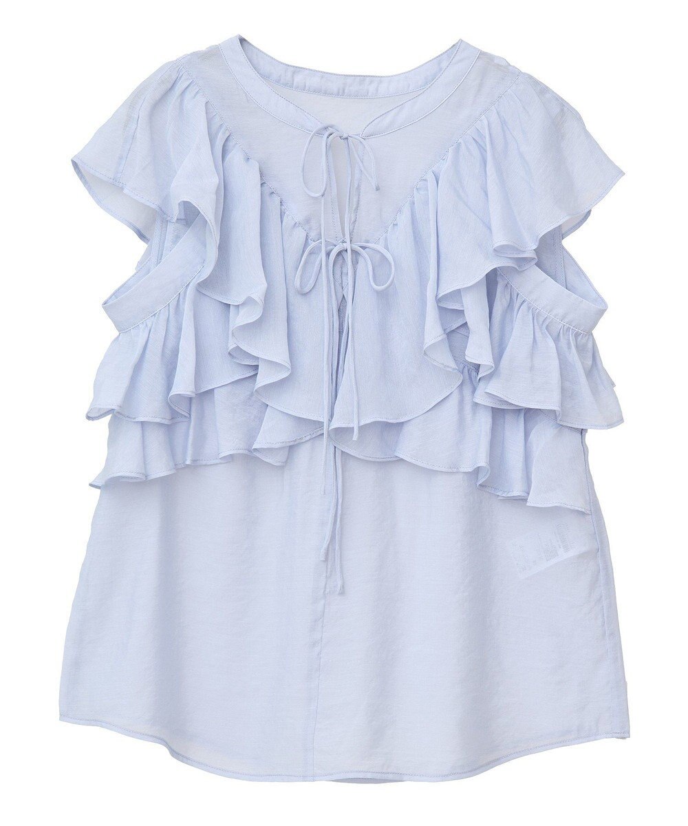 earth music&ecology ２ＷＡＹフリルブラウス 