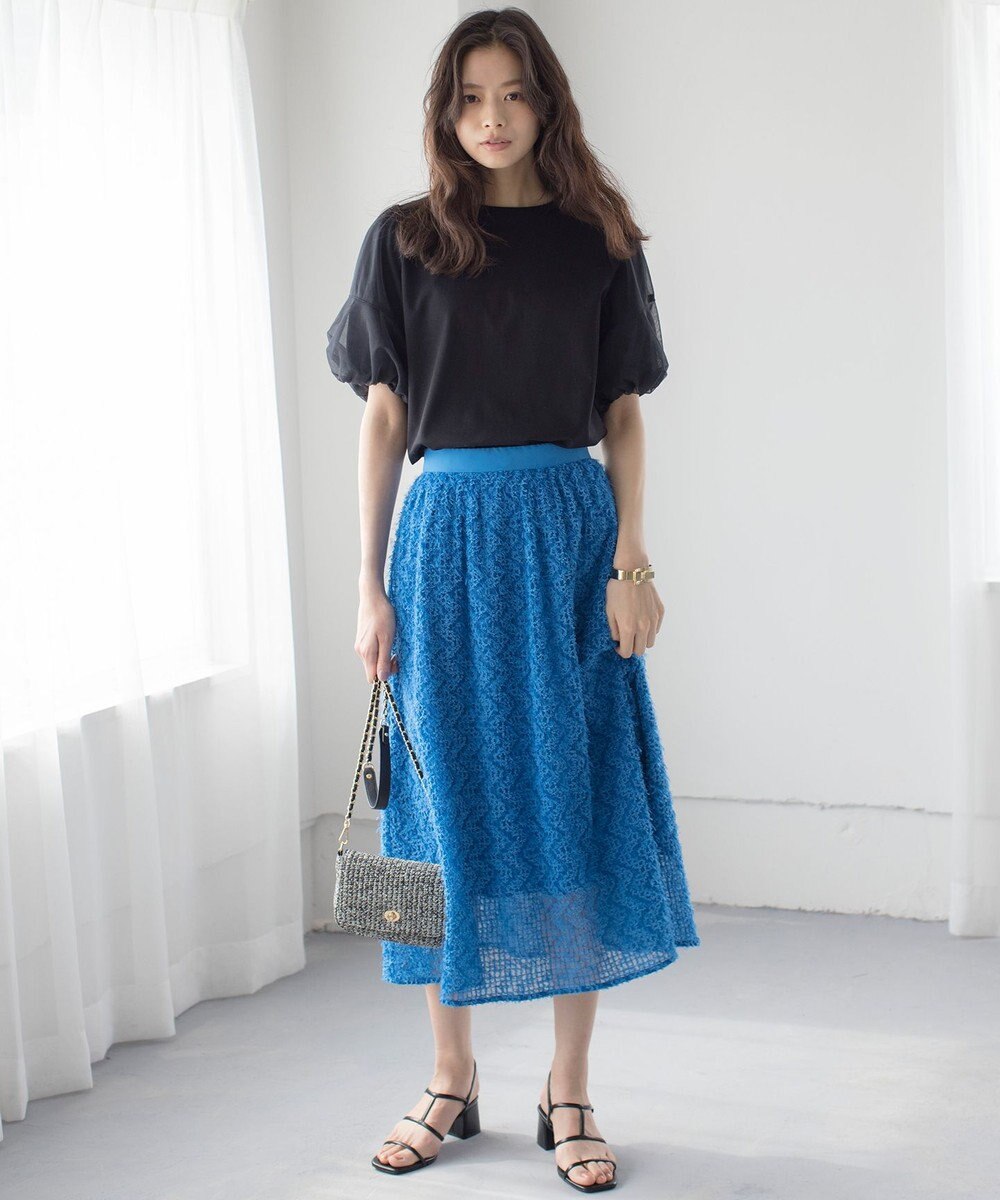 組曲 L フェザーチュール スカート 