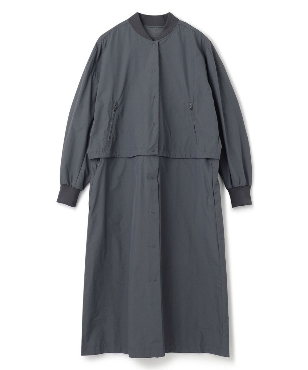 uncrave 【撥水・洗濯機洗い可】プルーフ ナイロン 3WAYコート（uncrave WHITE） 