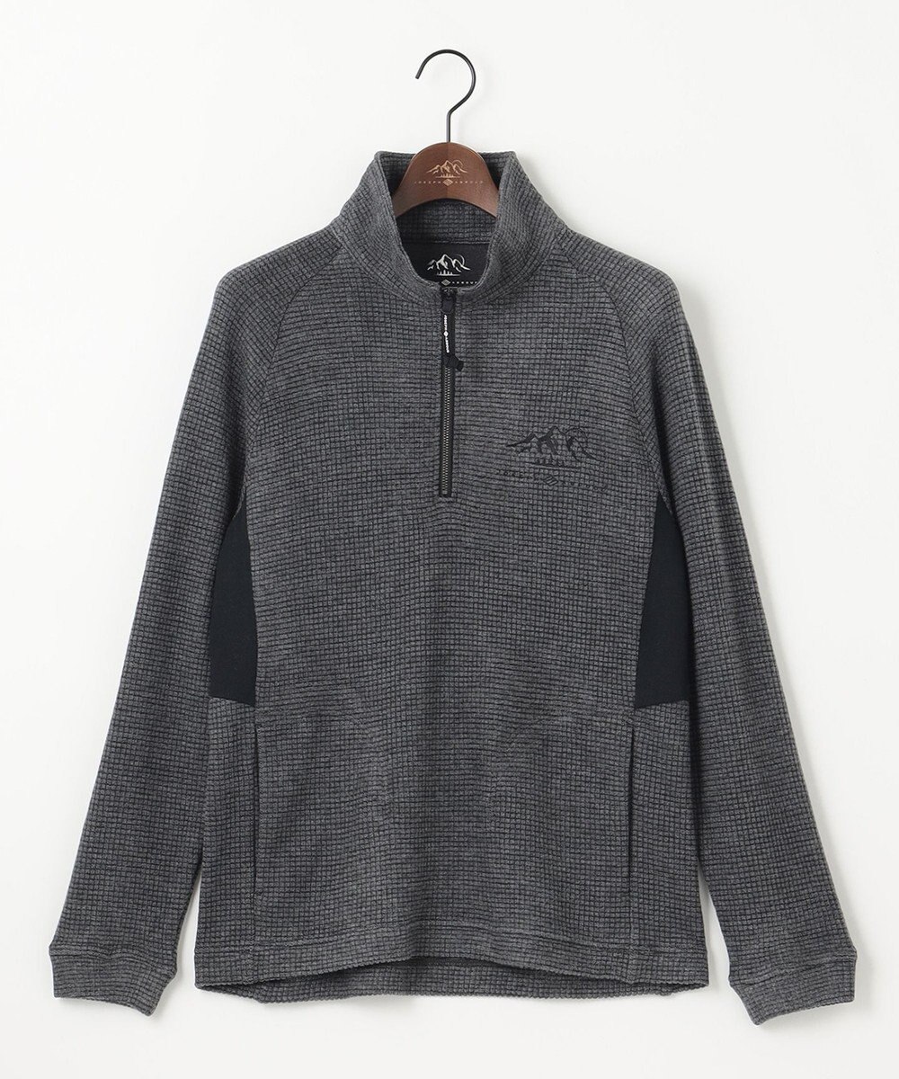 JOSEPH ABBOUD MOUNTAIN 【吸湿発熱/蓄熱保温/ソフト】ソフトウォームワッフル ポロシャツ 