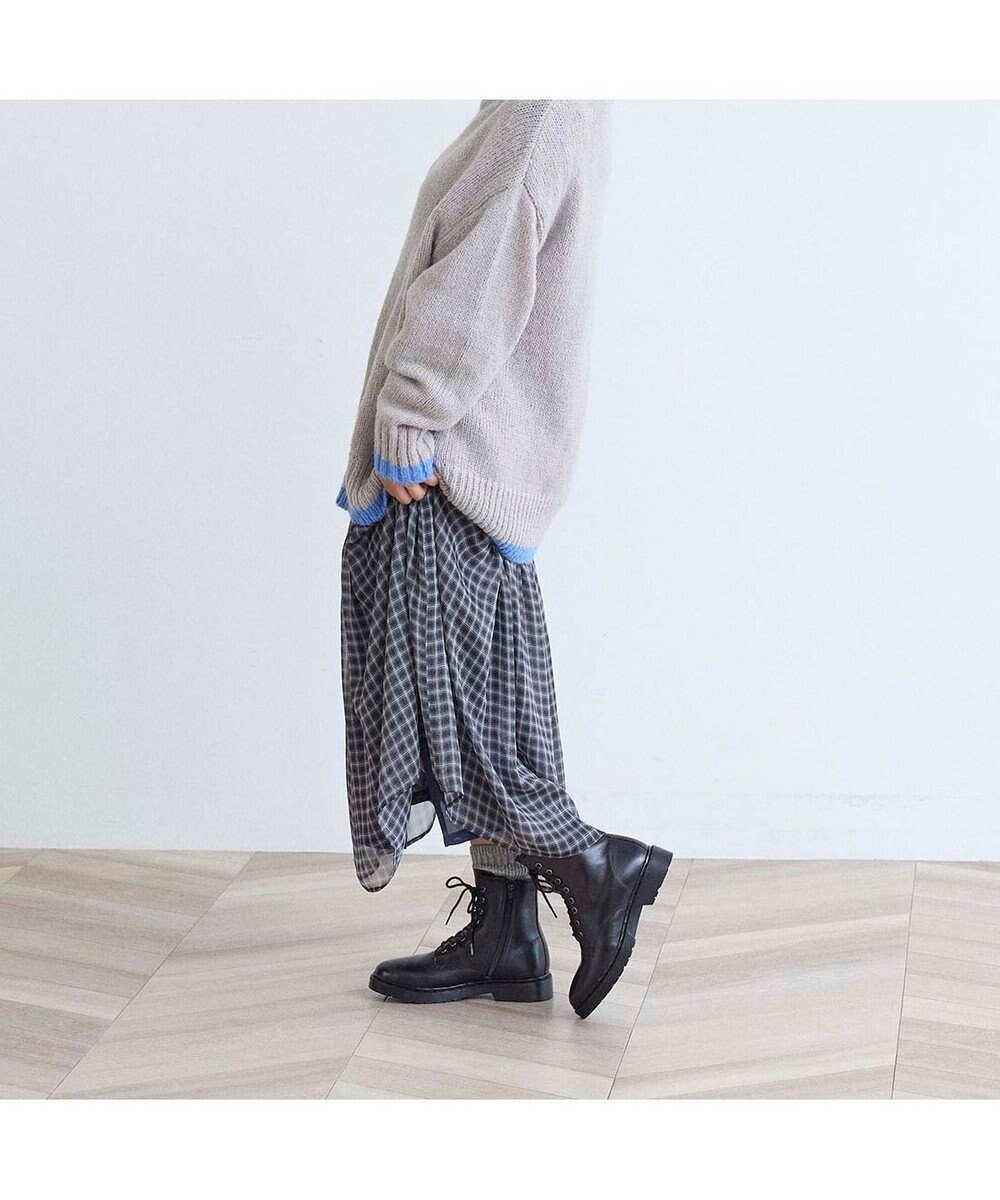 ing <ing>【WEB限定】レースアップショートブーツ 