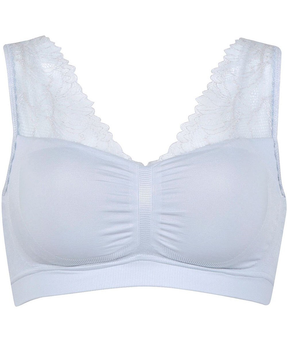 Wing ノンワイヤーブラ　【ナイトアップブラルーム】　寝るとき用ブラ　バストの脇流れを防ぐ　パッド有り　ウイング／ワコール　KB3510 