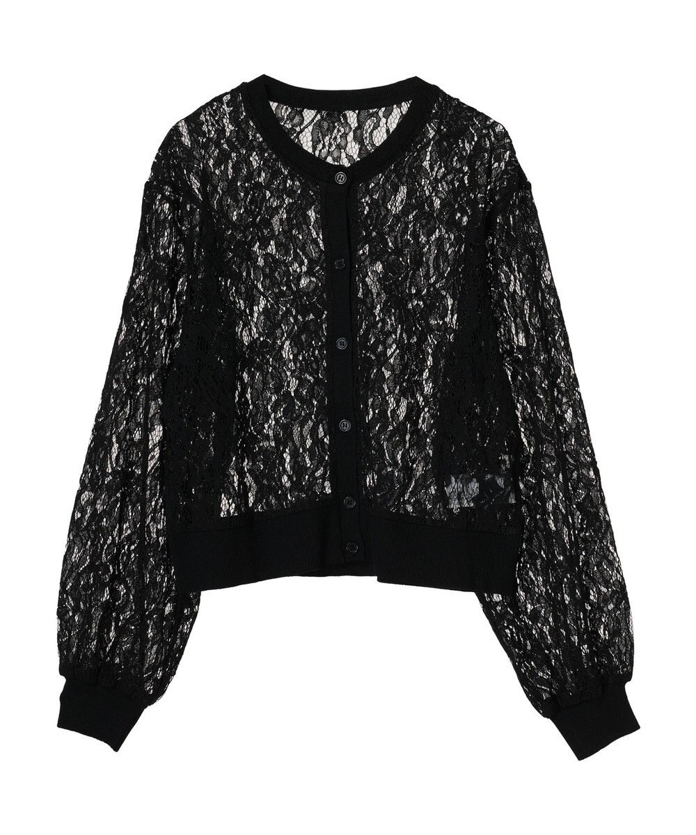 earth music&ecology レースカーディガン 