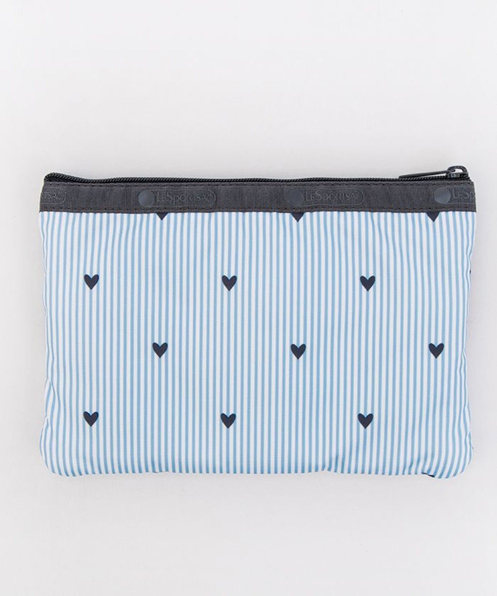 LeSportsac 3ZIP COSMETIC/フレッシュブラックハーツ 