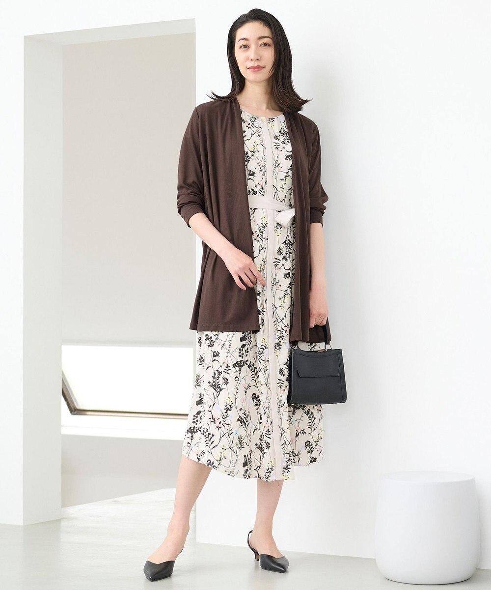 自由区 【好評につき新色追加・接触冷感・UVカット・洗える・XSサイズあり】ハンディカーディガン ロング丈 