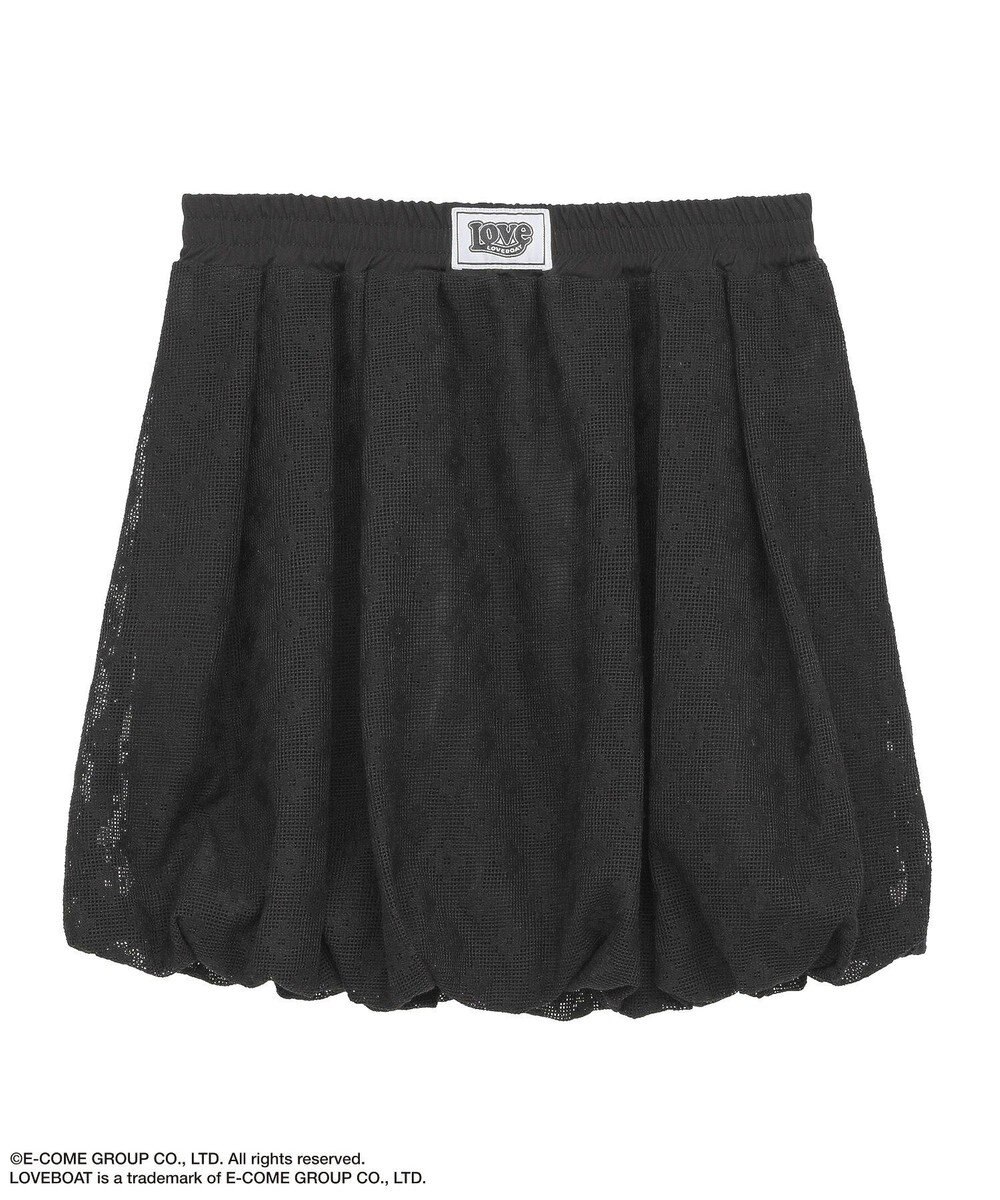 Green Parks ■ＬＯＶＥＢＯＡＴ　フラワーメッシュバルーンスカート 