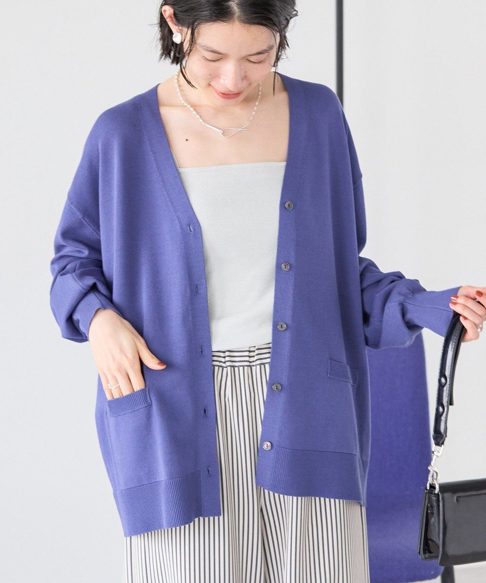 AMERICAN HOLIC Ｖネックポケット付きカーディガン 