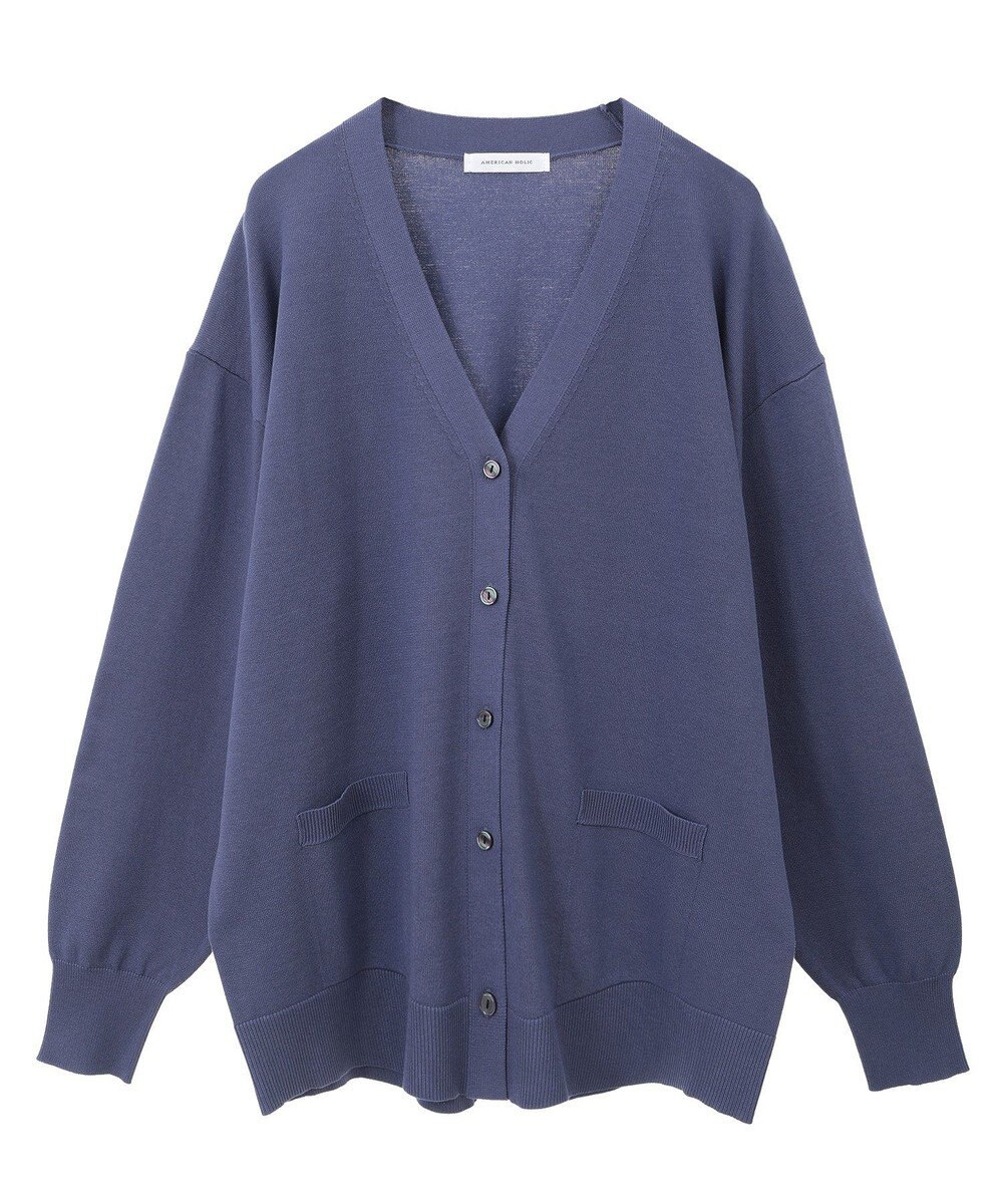 AMERICAN HOLIC Ｖネックポケット付きカーディガン 