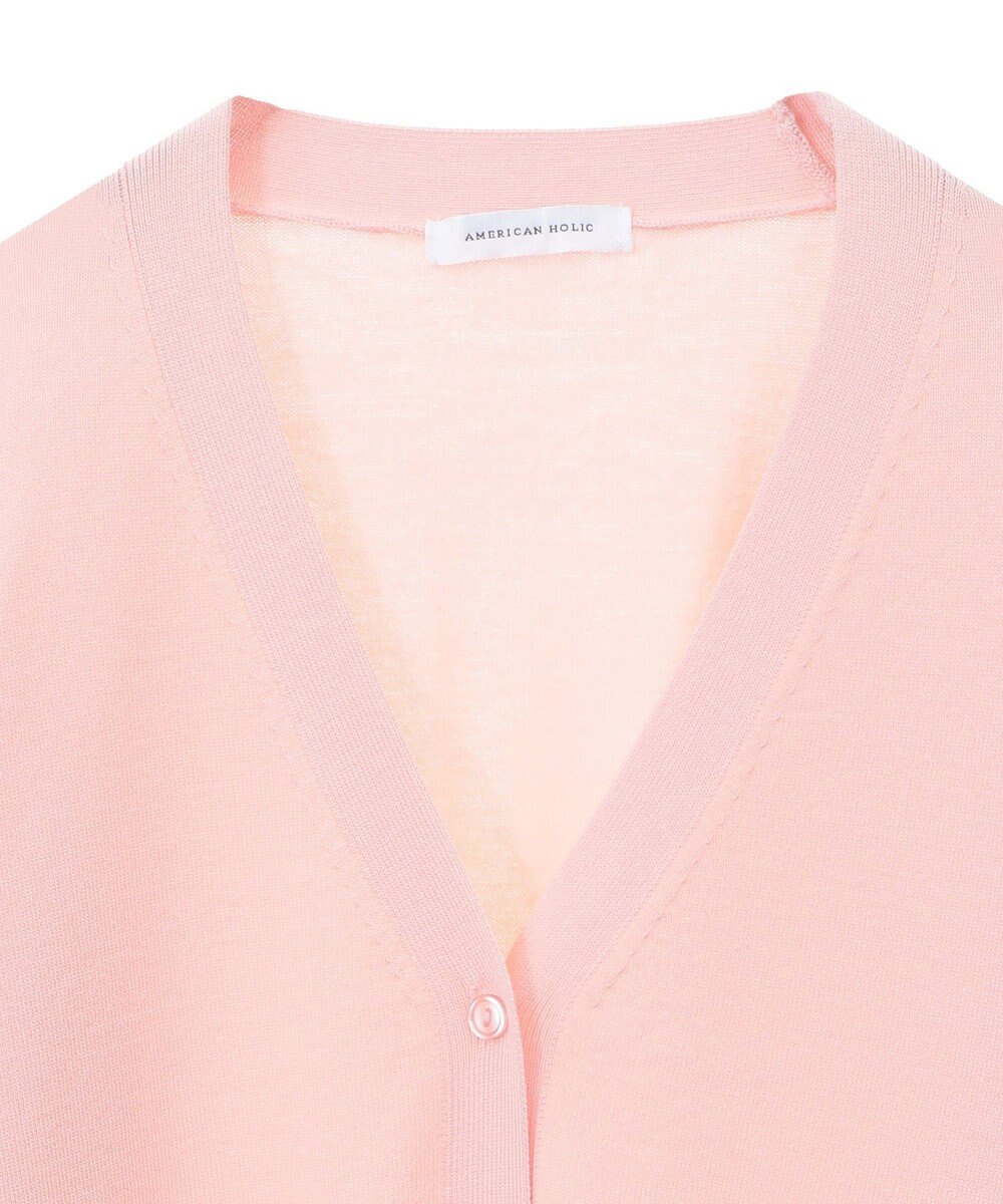 AMERICAN HOLIC Ｖネックポケット付きカーディガン 