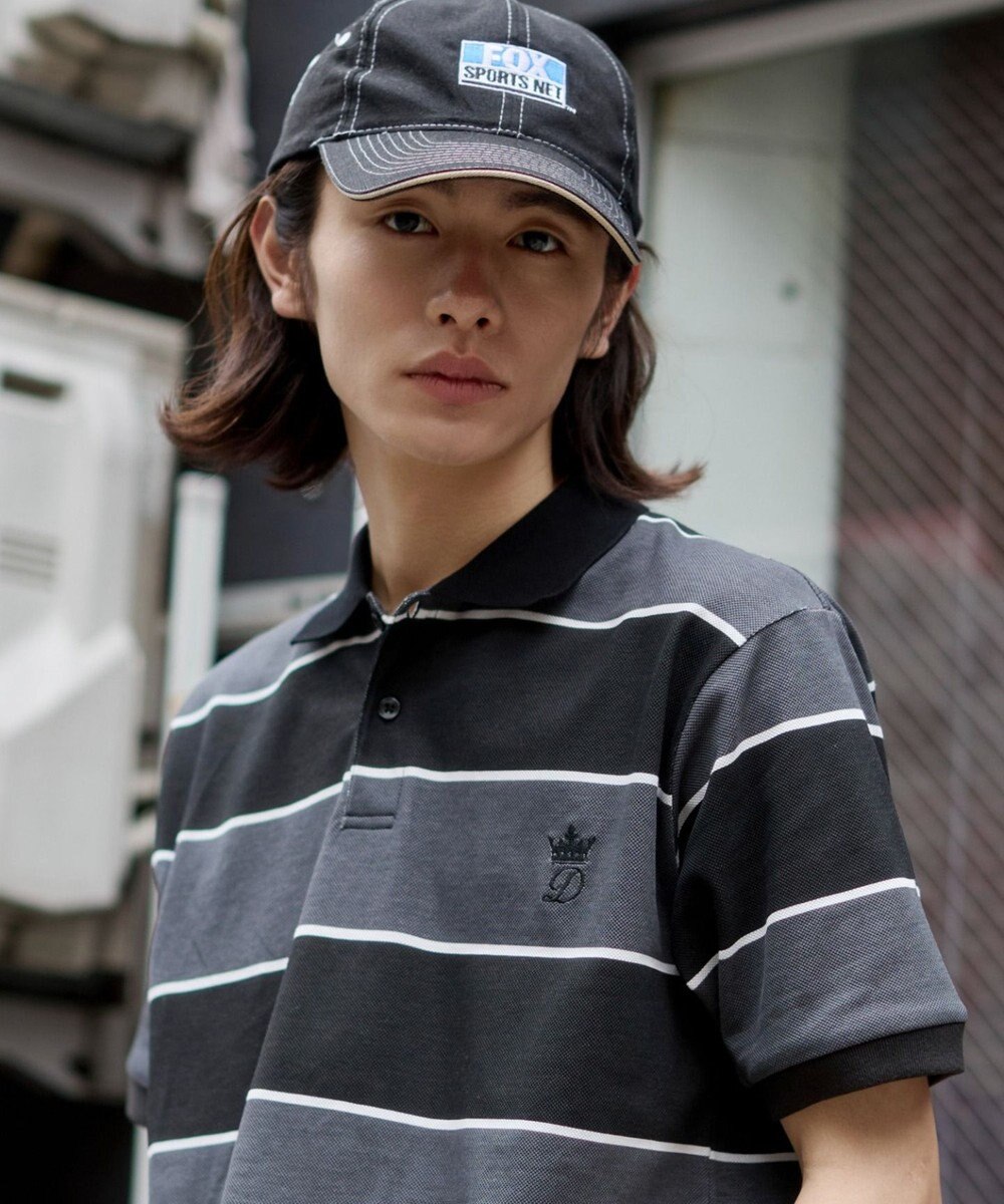 WEGO 【ユニセックス着用ITEM】ワンポイントボーダーポロ（SS） 