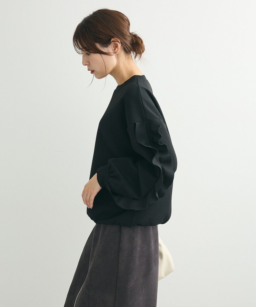 Green Parks ・ｓｗｉｎｇ　ｂｙ　フリルスリーブプルオーバー 