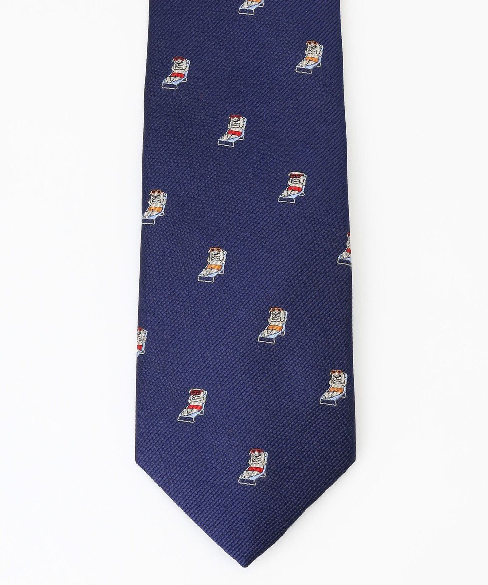 J.PRESS MEN 【JOKE TIE COLLECTION】ハンサムダンビーチベッド ネクタイ 