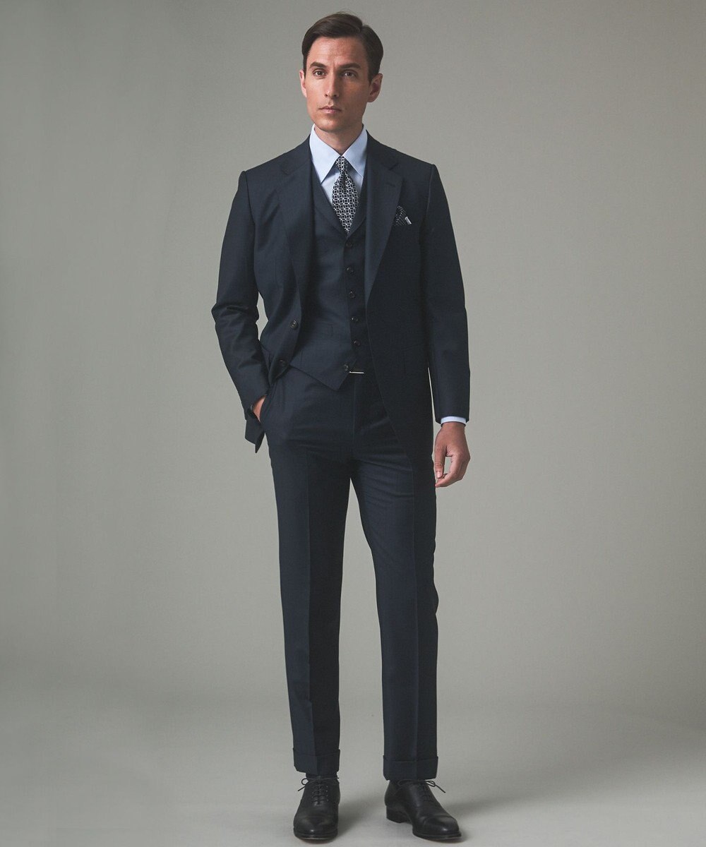 GOTAIRIKU 【形態安定】PREMIUMPLEATS_レギュラーカラー 通年ドレスシャツ 