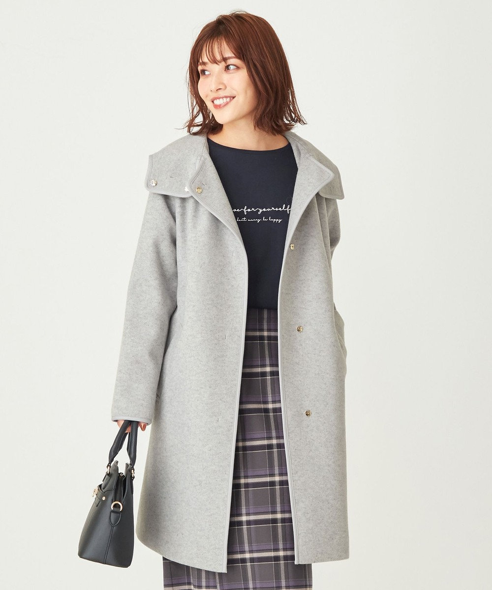 【22AW】 A\u0026S front pocket middle coat