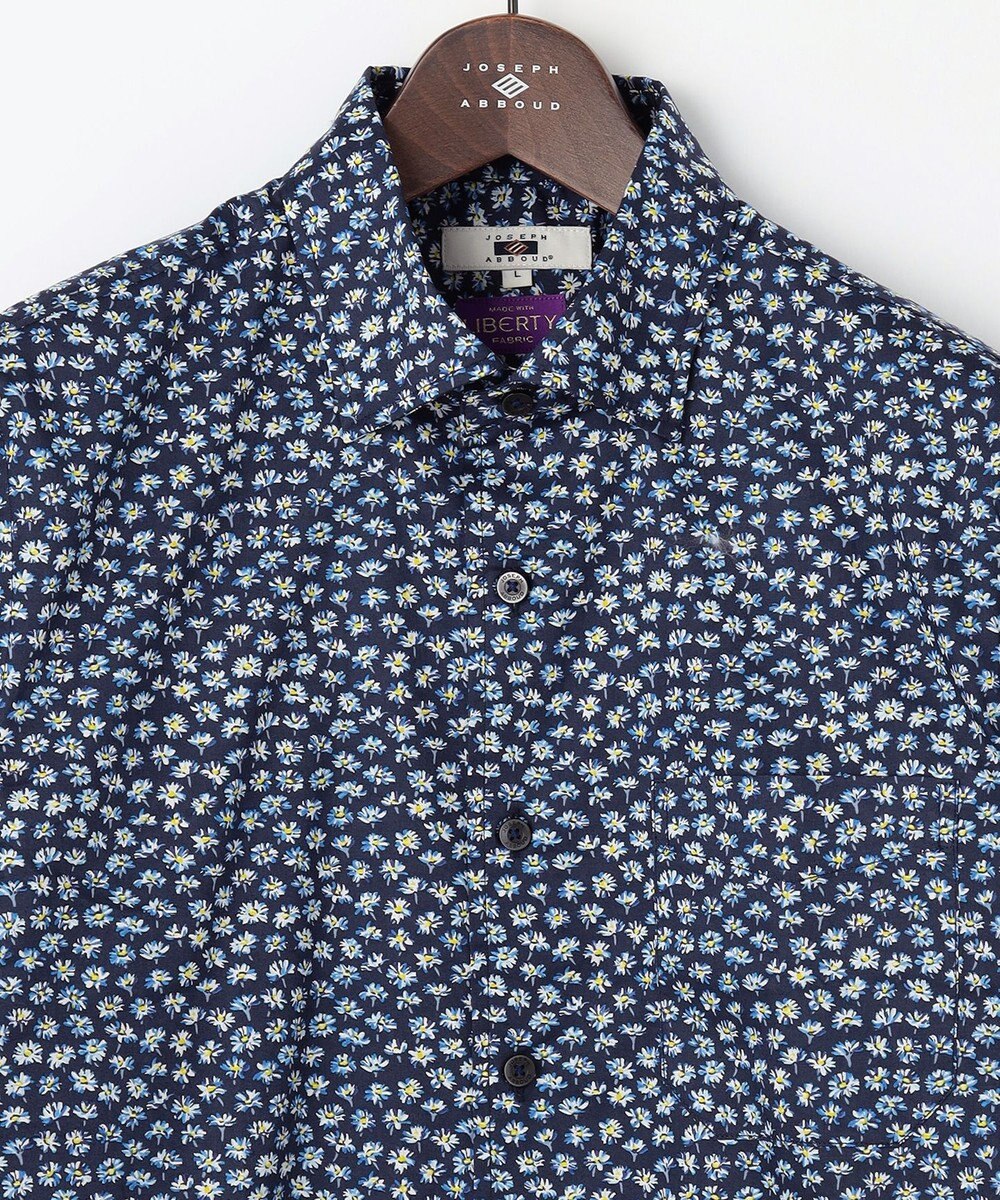 JOSEPH ABBOUD リバティプリント シャツ 