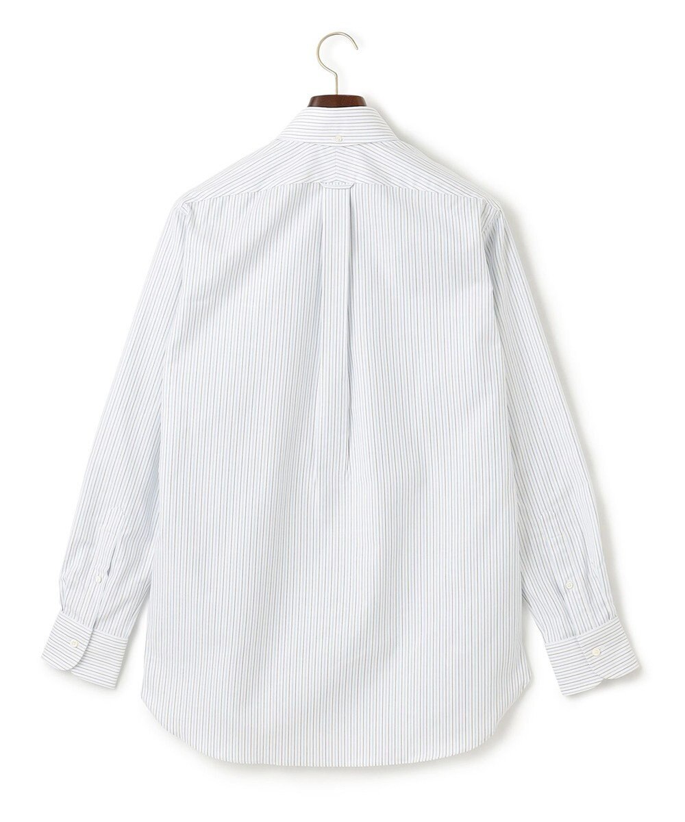 J.PRESS MEN 【WEB・一部店舗限定】ターコイズストライプシャツ/B.D. 