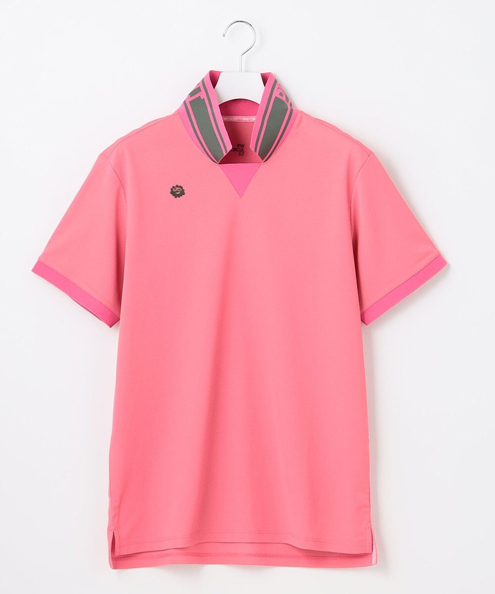 PW CIRCULUS 【MEN】【吸汗速乾】アニマル バックプリント ポロシャツ 