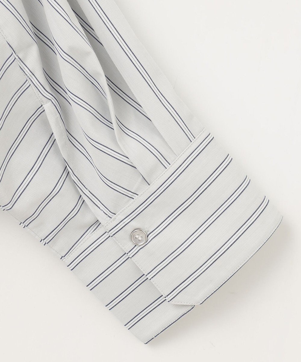 ANY L 【UVカット/抗菌防臭/速乾/手洗い可】エニィファンクション ストライプドルマンシャツ 