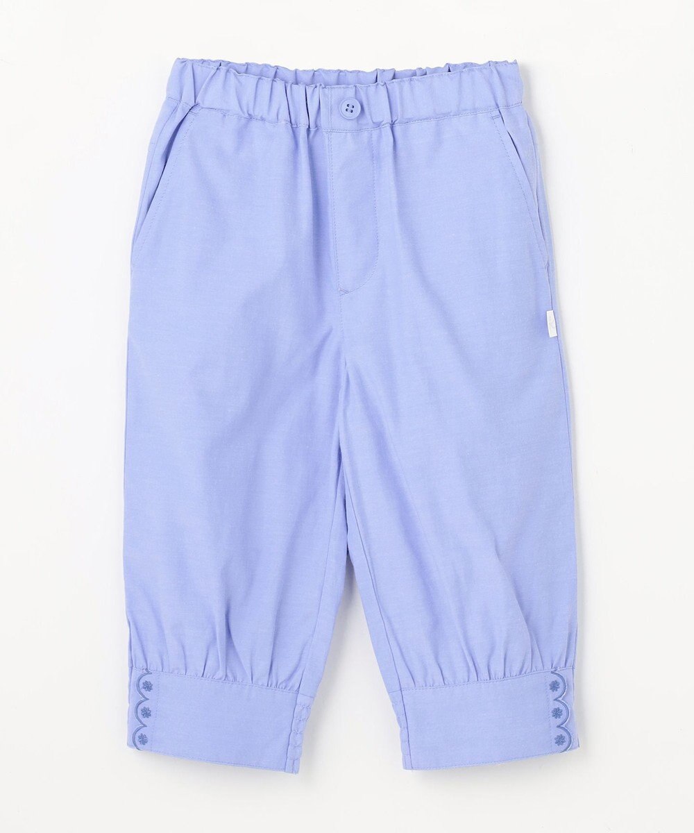 組曲 KIDS 【110-140㎝】 クロップドカフスパンツ 