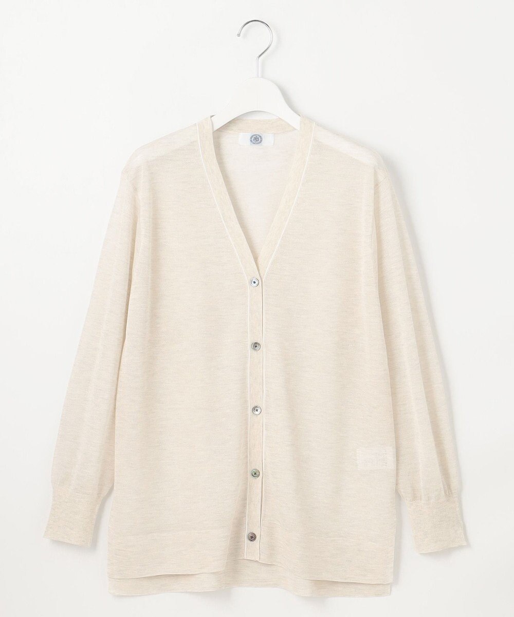 J.PRESS LADIES 【WEB限定カラーあり・洗える】Vis/Peスパーク ニット カーディガン 