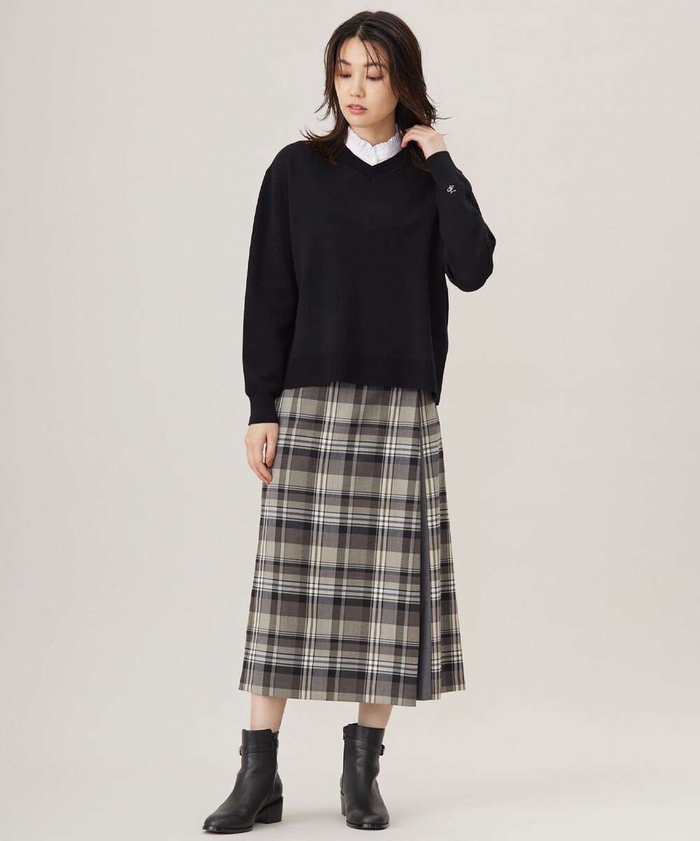 J.PRESS LADIES L 【洗える】FINE SWEAT ニット 