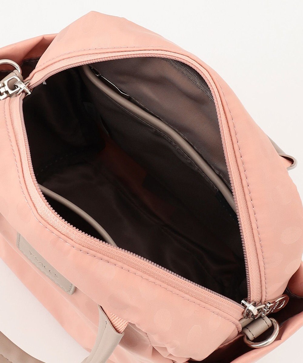 Y'SACCS はっ水ドットジャカード　ショートハンドル付き　軽量2wayショルダー 