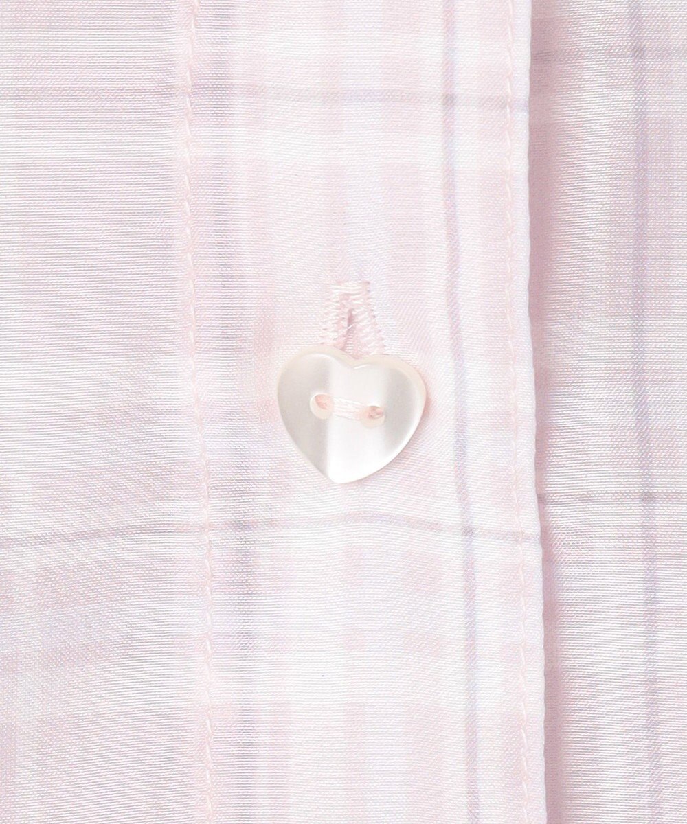 ANY KIDS シアーチェックシャツ 