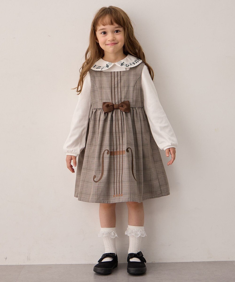 ANY KIDS 音符ブラウス 