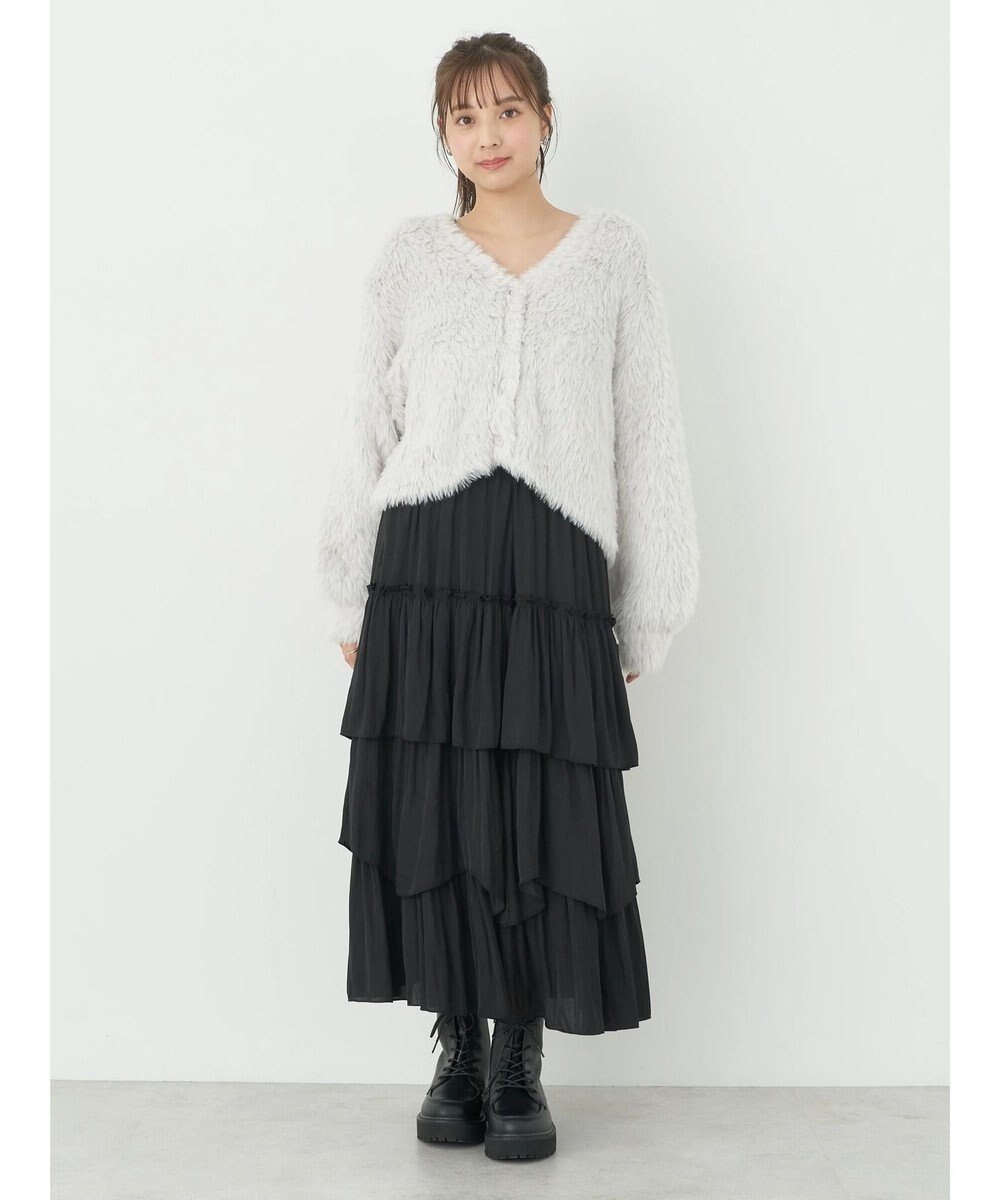 earth music&ecology ランダムティアードスカート 