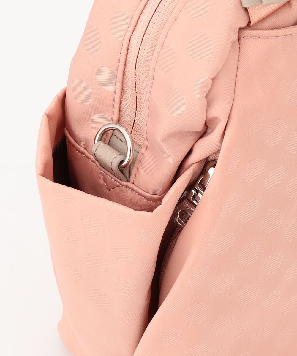 Y'SACCS はっ水ドットジャカード　ショートハンドル付き　軽量2wayショルダー 