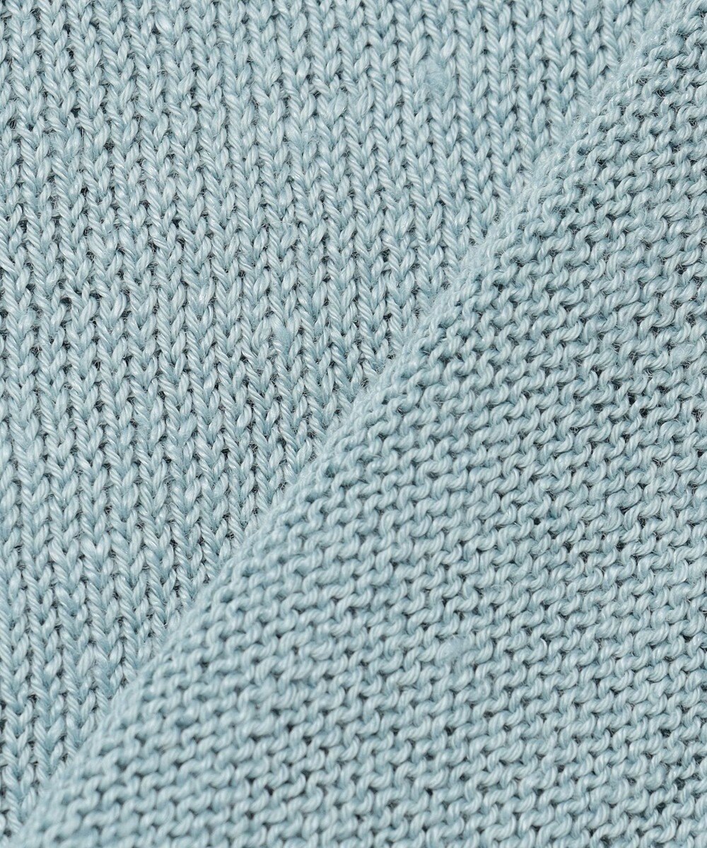 J.PRESS LADIES リネンコットンコード ポロ ニット 