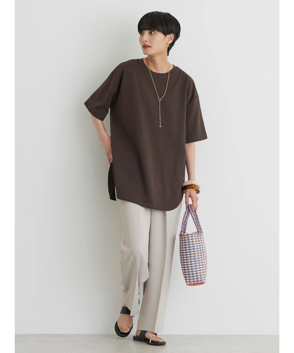 AMERICAN HOLIC 抗菌防臭　Ｄａｉｌｙ！　裾ラウンドカットチュニック1 