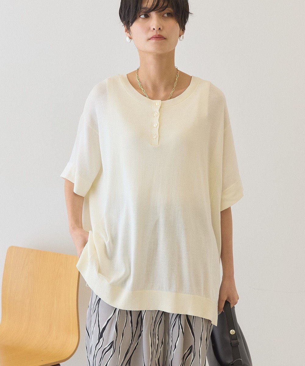 AMERICAN HOLIC 【前後2WAY】ポンチョニット 