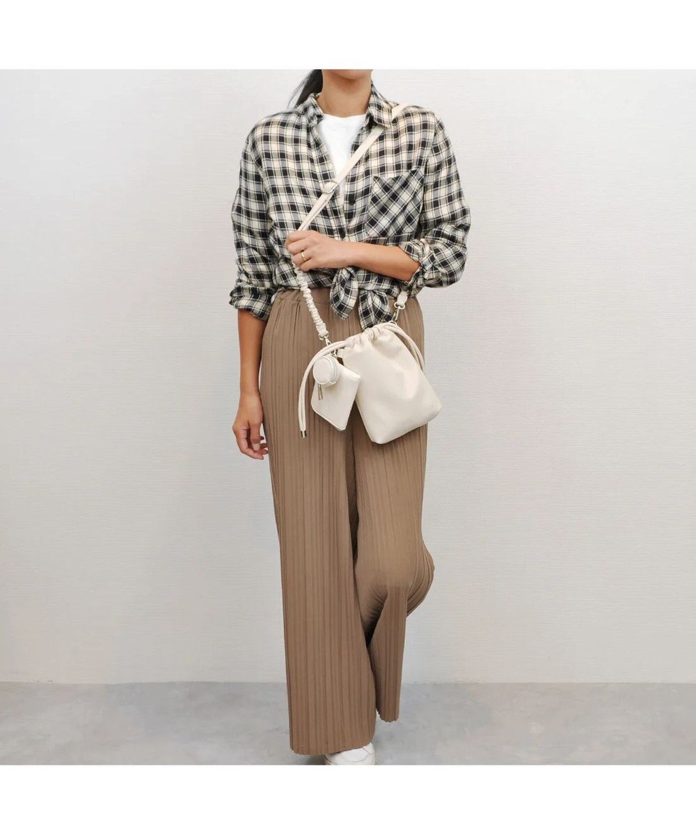 UNBILLION cachecache バンジーコード巾着スマホショルダー 