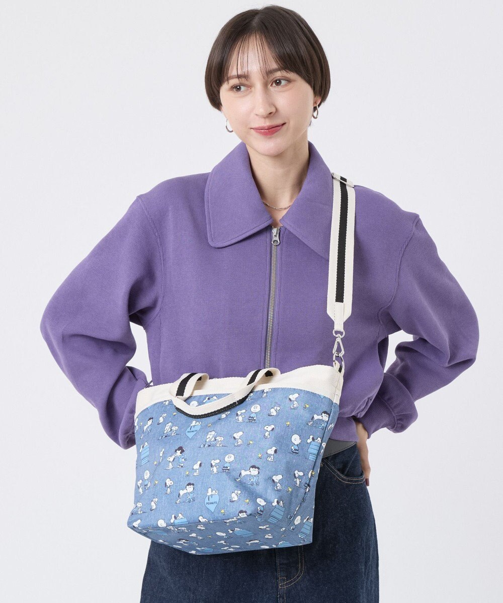 LeSportsac BUCKET TOTE/ピーナッツハッピーパルズ 