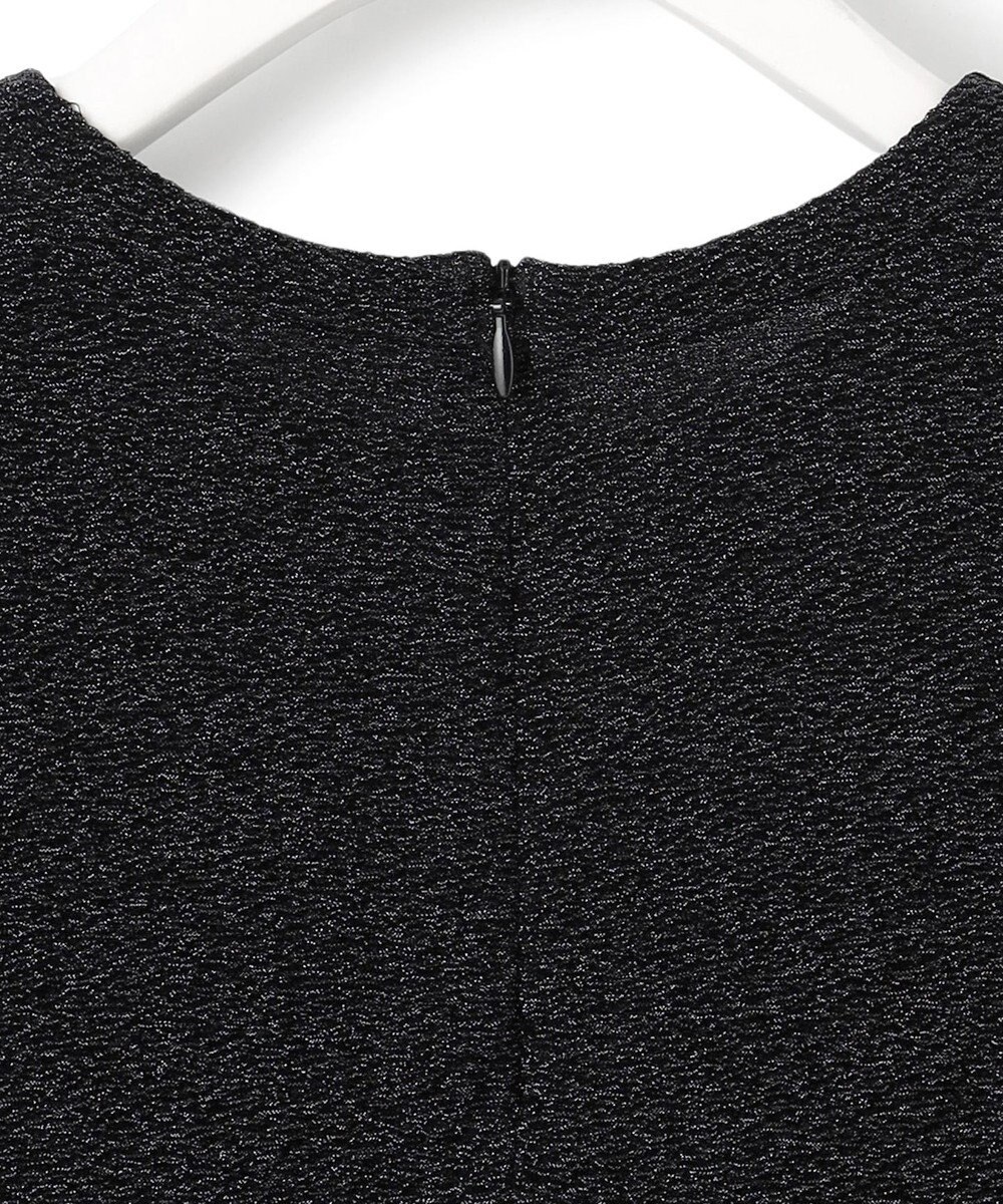 ICB L 【洗える】シャイニーラメジャガード カットソー 