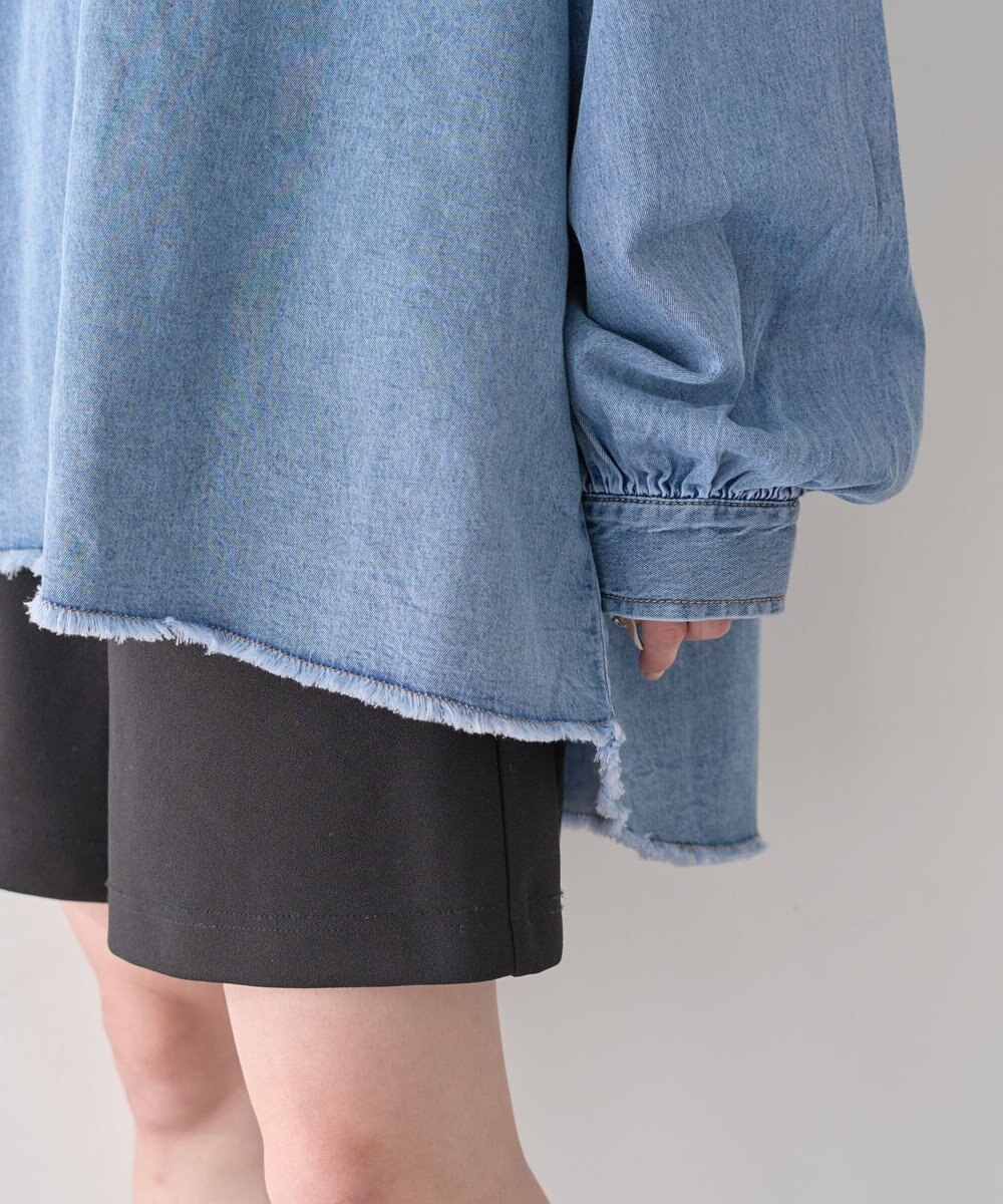 earth music&ecology 【予約】ウエスタンデニムシャツ 