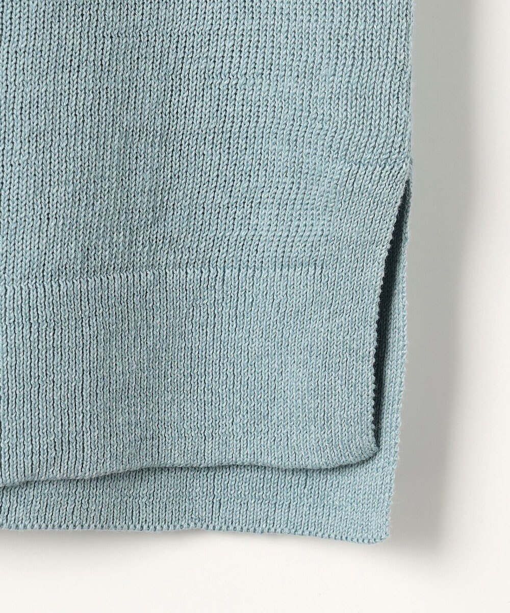 J.PRESS LADIES リネンコットンコード ポロ ニット 