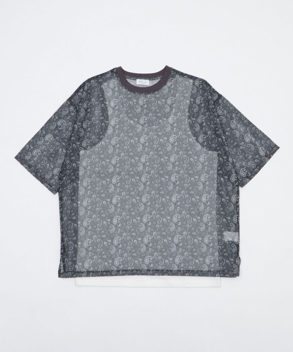 WEGO 【2点SET】メッシュパターンアンサンブルPOシャツ（SS） 