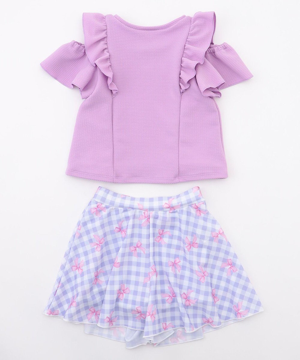 ANY KIDS 【UVカット】2WAYショルダーセパレート水着 