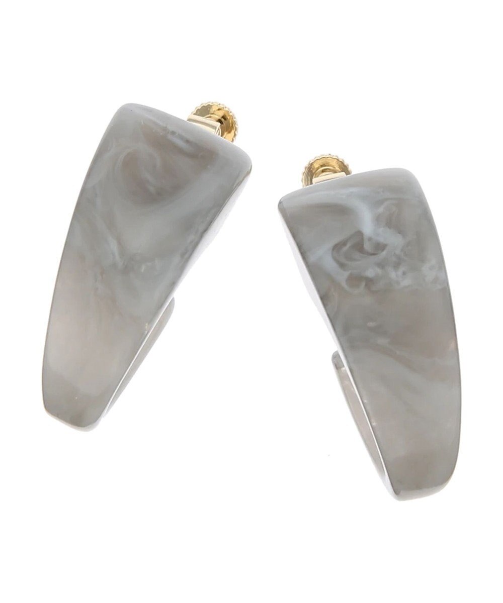 AMERICAN HOLIC スパイラル樹脂イヤリング 