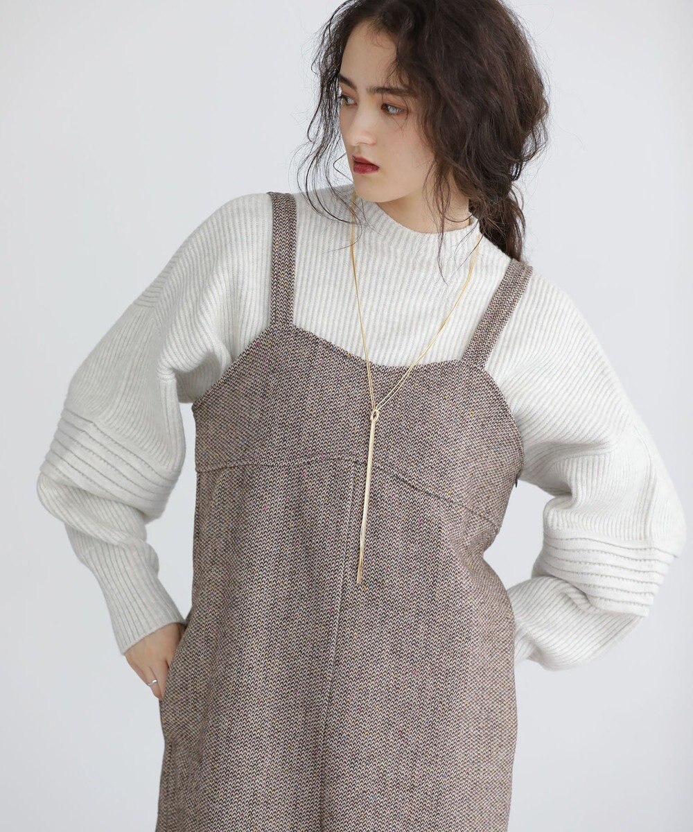 Green Parks ■ＥＳＣＡＲ　ポップコーンツイードオールインワン 